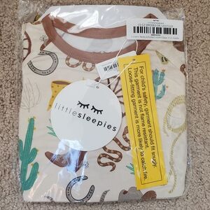 Little Sleepies Ready to Rodeo Crescent Zippy